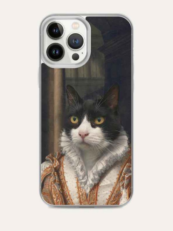 Custom Pet Portrait Phone Case – The Princess Edition
