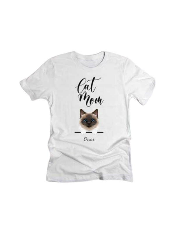 Custom Crew Pet Parent T-Shirt