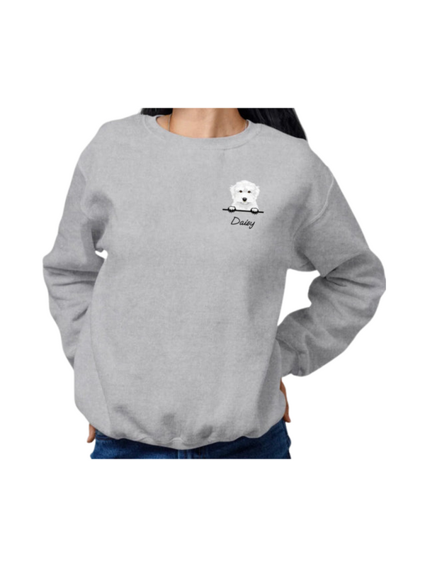 Peeking Pets – Personalized Sweatshirt