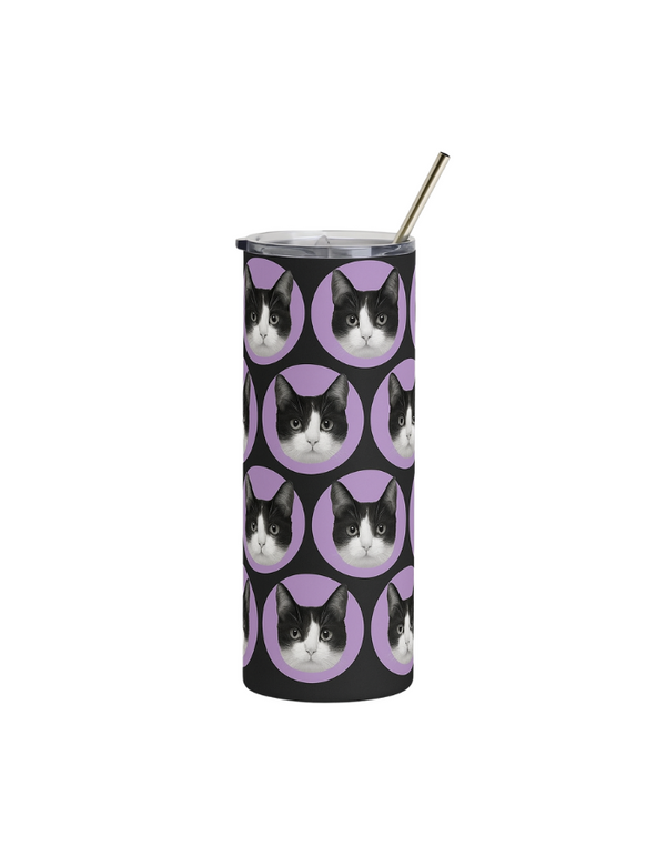 Personalized Pet Portrait Tumbler
