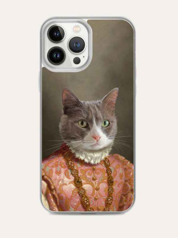 Custom Pet Portrait Phone Case – The Duchess Edition