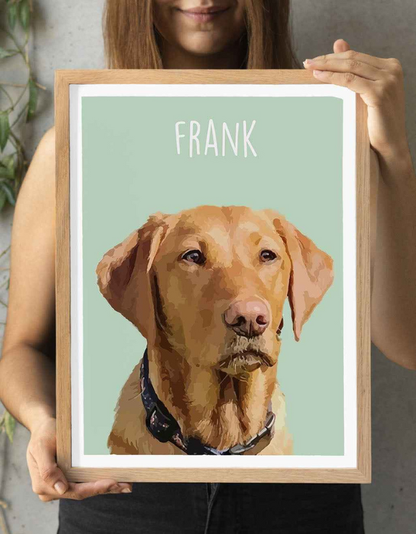 Classic Custom Pet Portrait